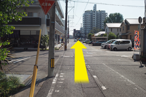 当院までの道順(駐車場案内)2